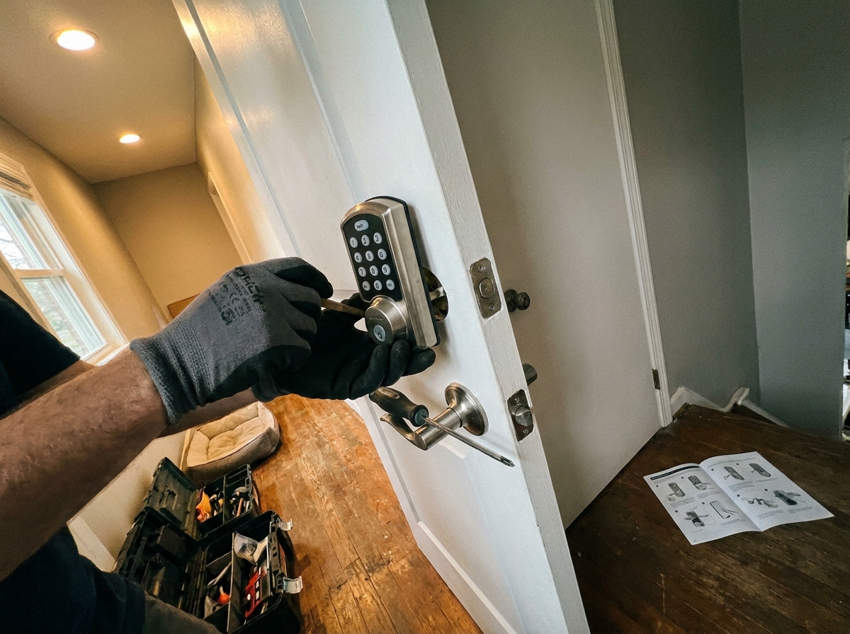 Keypad installation